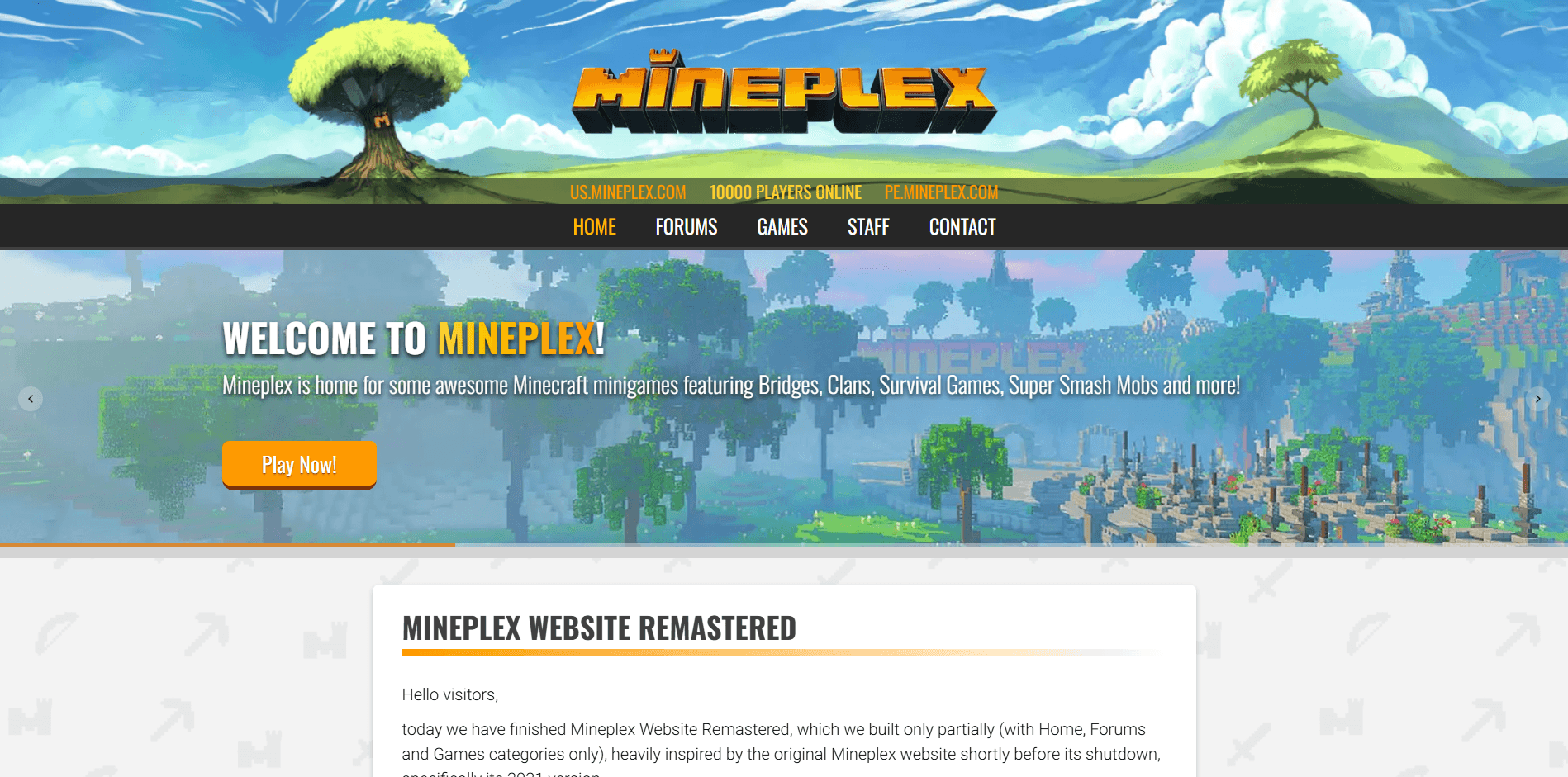 Mineplex Remastered